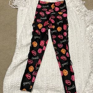 Full length zumba leggings